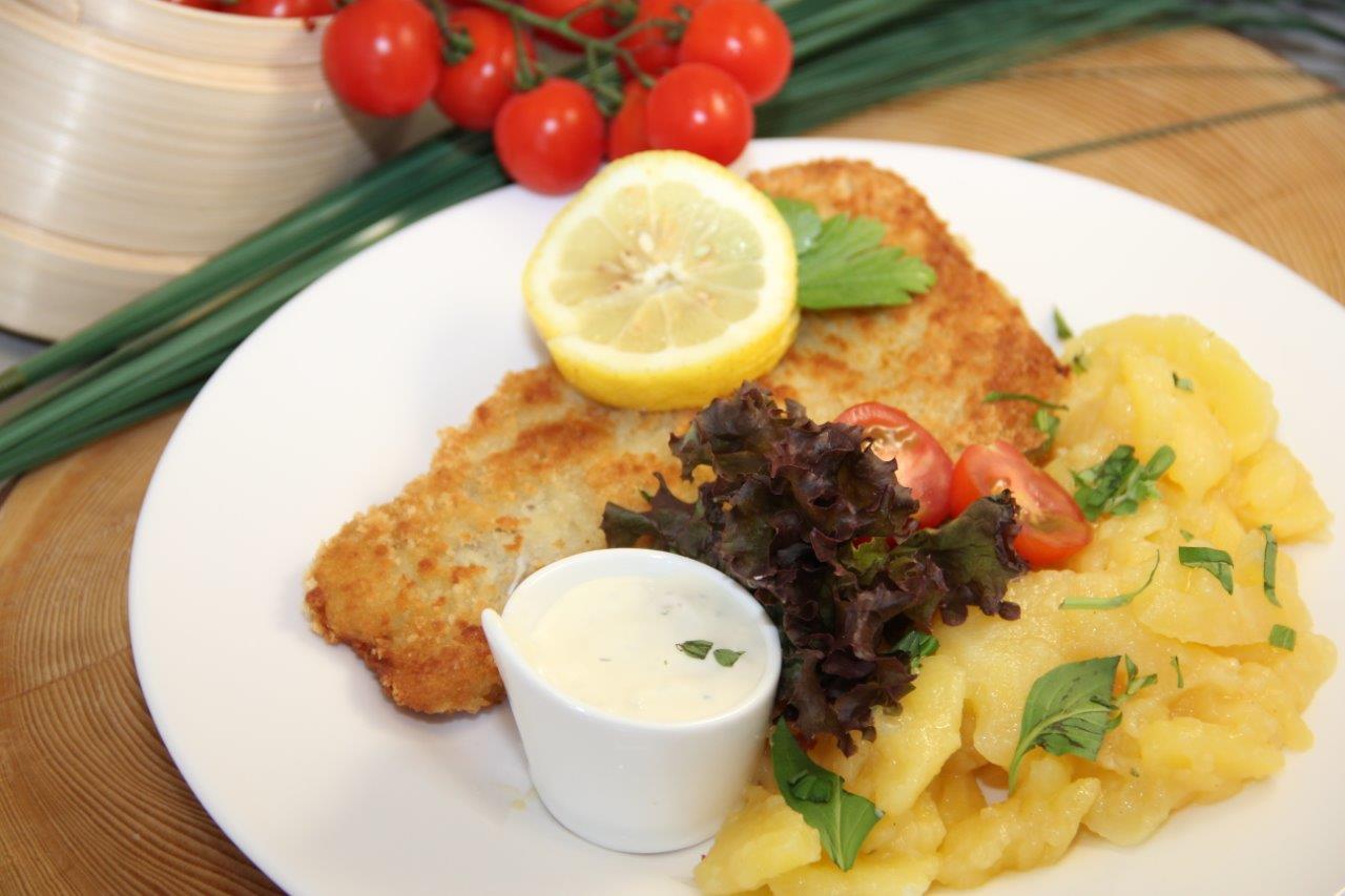 Gebackenes Fischfilet 